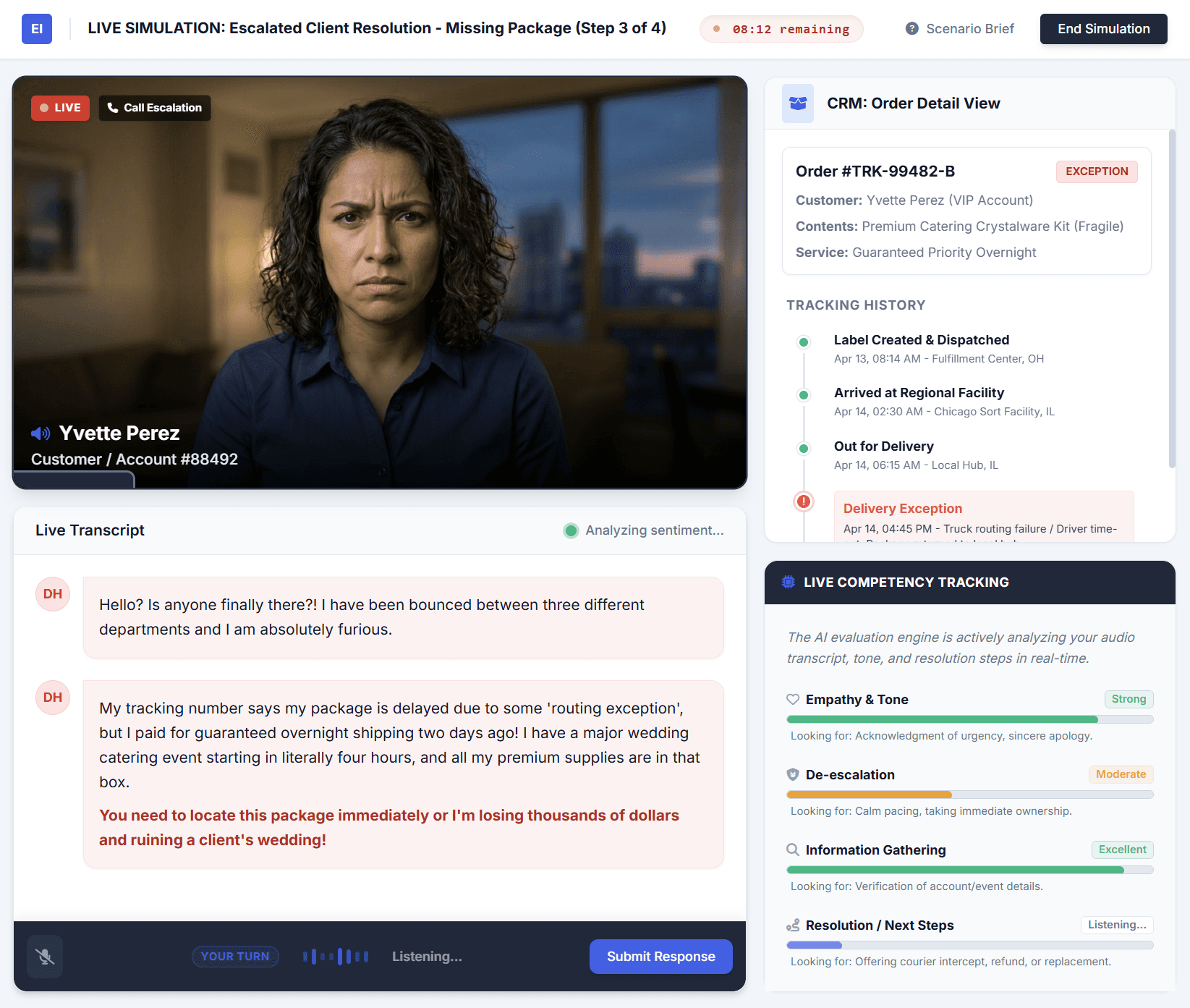 Customer Service Simulation